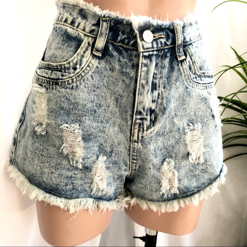 Beach Bum Denim Shorts
